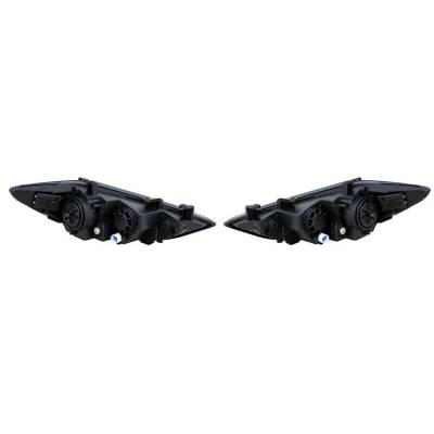 Rareelectrical - New Pair Of Halogen Head Lights Fits Hyundai Elantra Se 2017 Hy2503204 Hy2502204 - Image 6