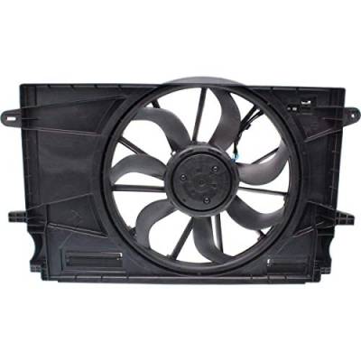 Rareelectrical - New Dual Radiator & Condenser Fan Fits Chevrolet Cruze 2016 39012568 Gm3115290 - Image 4
