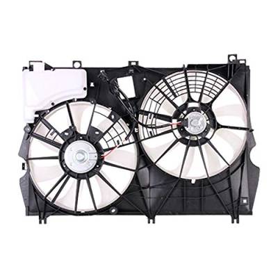 Rareelectrical - New Dual Radiator & Condenser Fan Fits Lexus Rx350 2016-19 163630P280 1636331470 - Image 3