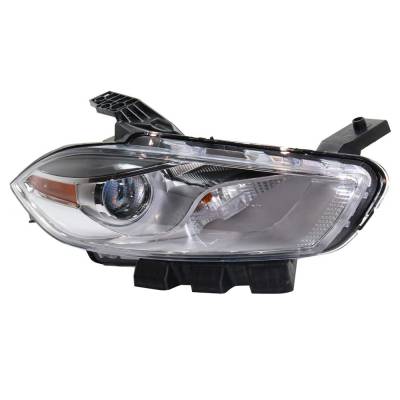 Rareelectrical - New Right Headlights Compatible With Dodge Dart Aero Rallye Sedan 4 Door 1.4L 2013 2014 2015 By Part - Image 1