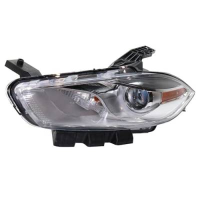 Rareelectrical - New Left Headlight Compatible With Dodge Dart Aero Sedan 4 Door 1.4L 2016 By Part Numbers Ch2518151 - Image 7
