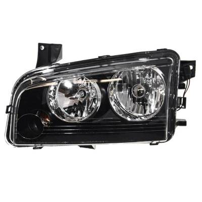 Rareelectrical - New Left Headlight Compatible With Dodge Charger Daytona R/T Sedan 4 Door 5.7L 2006 2007 By Part - Image 6