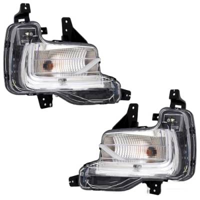 Rareelectrical - New Pair Of Turn Signal Lights Compatible With Buick Enclave 3.6L 2018 2019 2020 2021 By Part - Image 9