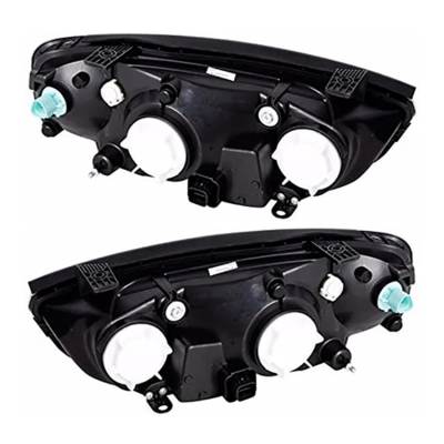 Rareelectrical - New Pair Headlights Compatible With Hyundai Elantra Gt Sedan 2003 By Part Numbers Hy2503122 - Image 7