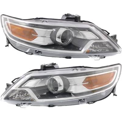 Rareelectrical - New Pair Of Headlights Compatible With Ford Taurus Limited Se Sel Sedan 4-Door 3.5L 2010 2011 2012 - Image 10
