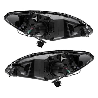 Rareelectrical - New Pair Of Halogen Headlights Compatible With Ford Taurus Lx Ses Sedan 3.0L 2000 2001 2002 2003 - Image 7