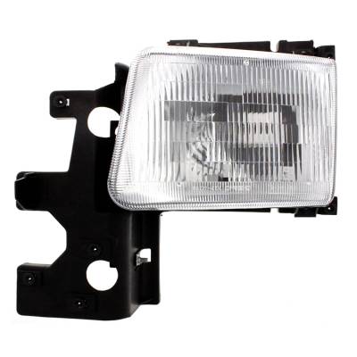 Rareelectrical - New Left Headlight Compatible With Dodge Ram 2500 3500 Van Extended Standard Van 1996 1997 By Part - Image 1