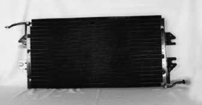 Rareelectrical - New Ac Condenser Compatible With Chevy 96-02 Express 1500 2500 3500 1562711 2320 Cf1049 52497546 - Image 1