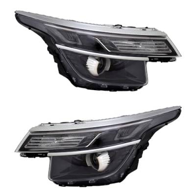 Rareelectrical - New Pair Of Headlights Compatible With Kia Seltos Ex Sport Utility 4-Door 1.6L 2021 2022 2023 By - Image 9