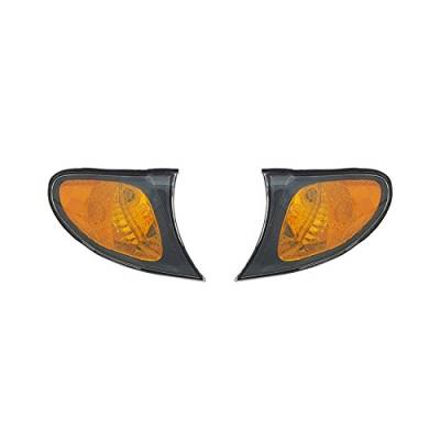 Rareelectrical - New Amber Turn Signal Light Pair Compatible With Bmw 320I 2002-2005 Bm2521109 63137165860 - Image 9