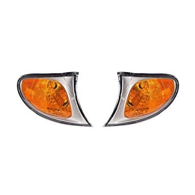 Rareelectrical - New Pair Of White Turn Signal Light Compatible With Bmw 325I Bm2521110 63136915384 63136915383 - Image 9