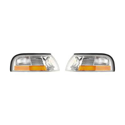 Rareelectrical - New Side Marker Lights Pair Compatible With Mercury Grand Marquis Fo2520171 Fo2521171 3W3z13200aa - Image 9
