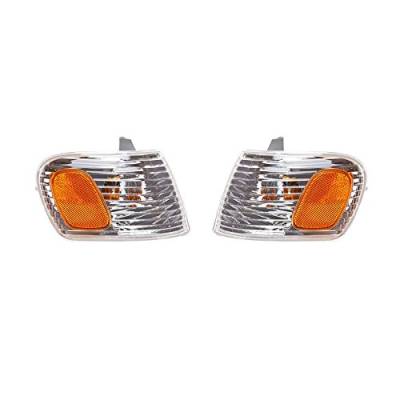 Rareelectrical - New Pair Of Turn Signal Lights Compatible With Toyota Corolla 2001-02 8151002070 To2530137 - Image 9