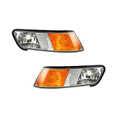 Rareelectrical - New Pair Turn Signal Lights Compatible With Mercury Grand Marquis Fo2551124 Xw3z15a201ab - Image 9