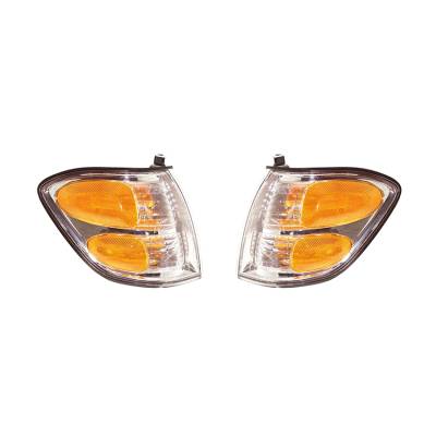 Rareelectrical - New Pair Of Turn Signal Lights Compatible With Toyota Tundra 2004 To2530143 To2531143 815100C020 - Image 1