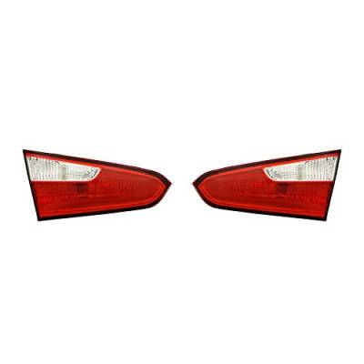 Rareelectrical - New Pair Of Inner Tail Lights Compatible With Kia Forte Sedan 2014-16 Ki2802103 92404-A7000 - Image 5