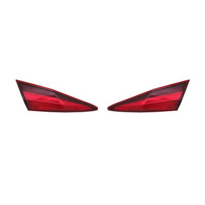 Rareelectrical - New Pair Of Inner Tail Lights Compatible With Honda Civic 2016 Ho2802112 34150-Tba-A01 34155Tbaa01 - Image 1