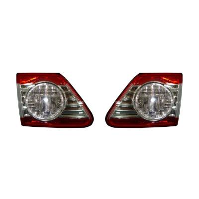 Rareelectrical - New Set Of 2 Tail Light Compatible With Toyota Corolla 2011 2012 2013 To2802107 81580-02290 - Image 1