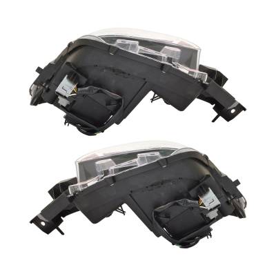 Rareelectrical - New Pair Of Headlights Compatible With Mazda Cx-9 Sport Sport Utility 4-Door 2016 2017 2018 2019 - Image 1