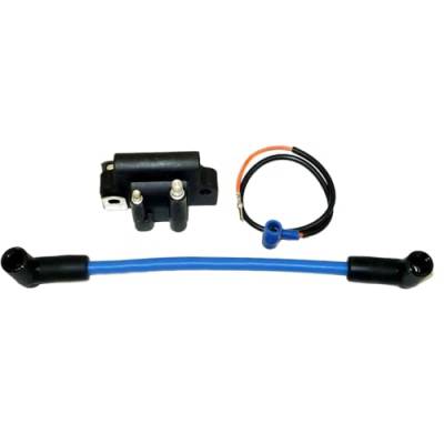 Rareelectrical - New Ignition Coil Compatible With Johnson Evinrude 2 Cyl 2.188 3.000 Bore Cross Flow 9.9 15 20 25 30 - Image 4