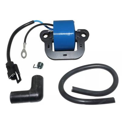 Rareelectrical - New Ignition Coil Compatible With Johnson Evinrude 2 Cyl 2.188 Bore Cross Flow 9.9 15 Hp 1974 1975 - Image 5