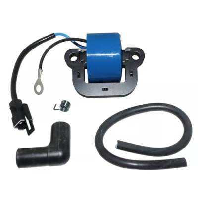 Rareelectrical - New Ignition Coil Compatible With Johnson Evinrude 2 Cyl 2.188 Bore Cross Flow 9.9 15 Hp 1974 1975 - Image 4