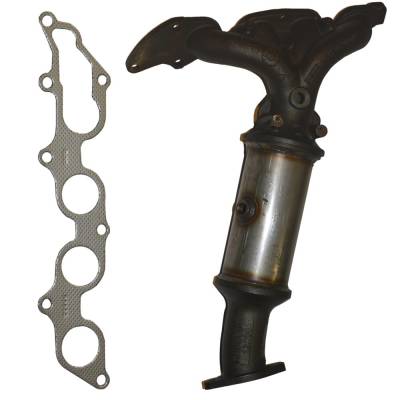 Rareelectrical - New Catalytic Converter Compatible With Ford Fusion 2006 By Part Numbers 534003 641337 30524 33083 - Image 1