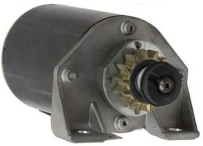 Rareelectrical - New 14 Teeth 12 Volts Starter Motor Compatible With Briggs Stratton 695479 111902 111982 111992 - Image 3
