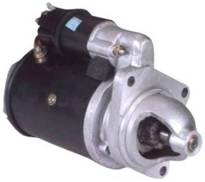 Rareelectrical - New 12V Starter Motor Compatible With Leyland Nuffield Tractor 465 472 485 26351 26351A 26351B - Image 1