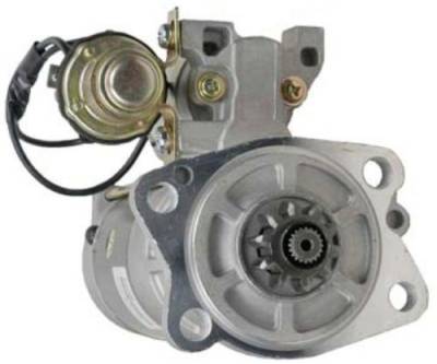 Rareelectrical - New 24V 10T Cw Starter Motor Compatible With Caterpillar 1252988 M8t60871 32B66-02102 32B6602102 - Image 1
