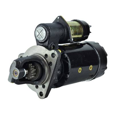 Rareelectrical - New 12T Starter Fits Allis Chalmers Tractor 7060 7080 1975-81 7580 77-81 268757 - Image 1