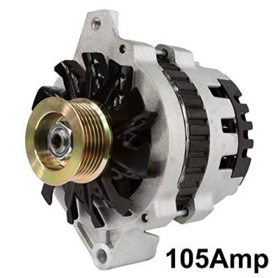 Rareelectrical - New 12V 105A Alternator Fits Gmc P42 Chassis R2500 R3500 1989 10480085 334-2359 - Image 5