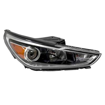 Rareelectrical - New Right Headlight Compatible With Hyundai Elantra Gt Base Hatchback 2018 By Part Number - Image 1