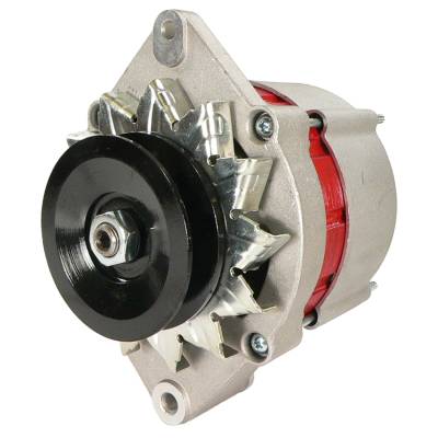 Rareelectrical - New 12V 55Amp Alternator Compatible With John Deere Tractor 2040F 2345F 2450 2650 Al35998 - Image 1