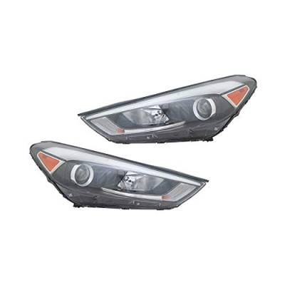 Rareelectrical - New Pair Of Headlights Fits Hyundai Tucson Sport 2016-2018 92102D3150 Hy2502200 - Image 9