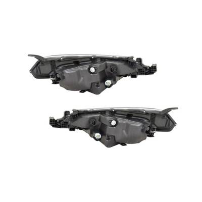 Rareelectrical - New Pair Of Headlights Fits Toyota Corolla Le Eco 2017-19 To2502249 81110-02M70 - Image 7