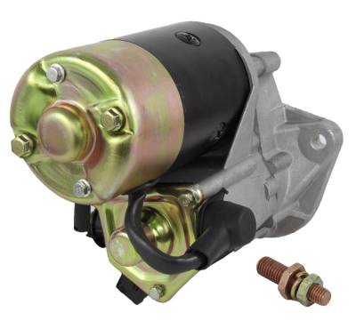 Rareelectrical - New Starter Compatible With Case Windrower 6000 6500 390 Diesel Denso 128000-0211 128000-0212 - Image 8