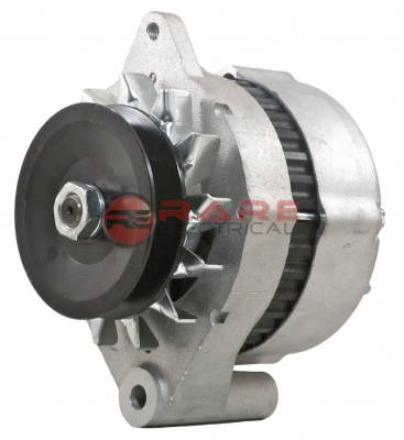 Rareelectrical - New Alternator Compatible With Vermeer Brush Chipper Bc1250 Bc1250a Bc1600a Csg-649 Gas 4748001 - Image 2