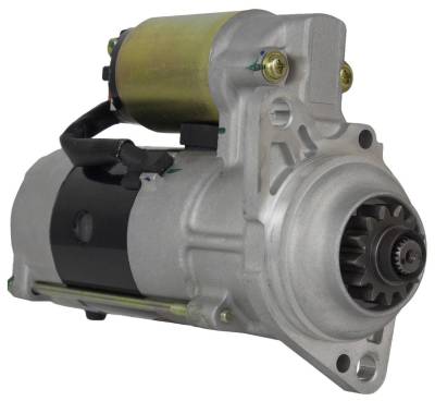 Rareelectrical - New Starter Motor Compatible With Magnum Mlt3060 Mlt3060k Mlt3080 Mlt3080k Mitsubishi Sl Engine - Image 2