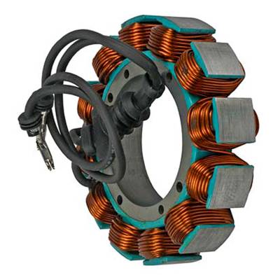 Rareelectrical - New 12V 45Amp Stator Fits Harley Davidson Road King Police Flhp 1999-00 29987-99 - Image 1
