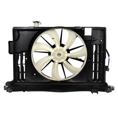 Rareelectrical - New Engine Cooling Fan Compatible With Toyota Corolla 2014-2016 By Part Number 163610T040 163610T041 - Image 2
