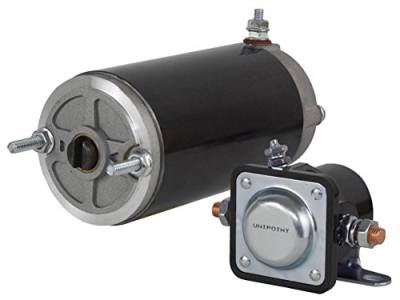 Rareelectrical - New Snow Plow Angle Pump Motor And Solenoid Compatible With Meyer E47 Electro Touch 46-2001 - Image 5