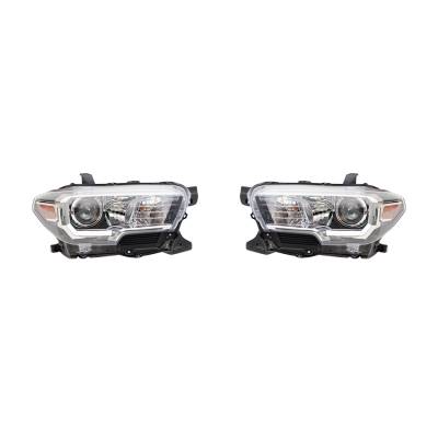 Rareelectrical - New Pair Of Headlights Fits Toyota Tacoma Limited 2016-2018 8111004270 To2502244 - Image 4