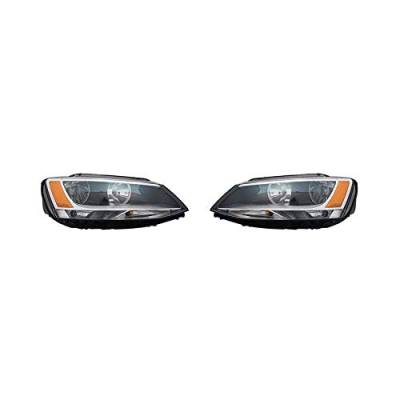 Rareelectrical - New Pair Of Headlights Fits Volkswagen Jetta Sedan 2011-14 5C7-941-006 Vw2502146 - Image 5