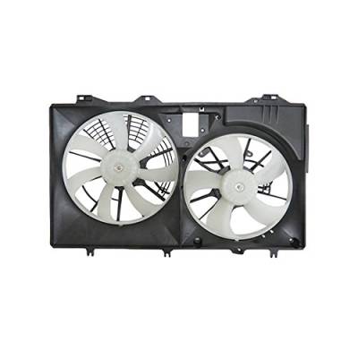 Rareelectrical - New Dual Radiator And Condenser Fan Fits Toyota Sienna Xle 2017-2018 167110P400 - Image 2