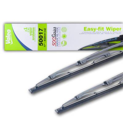 Rareelectrical - Pair Of 17" OEM Valeo Wiper Blades Fits Toyota Mr2 85-89 Supra 86-93 8522016441 - Image 2