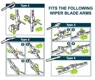 Rareelectrical - Pair Of 17" OEM Valeo Wiper Blades Fits Toyota Mr2 85-89 Supra 86-93 8522016441 - Image 1