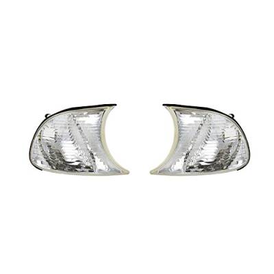 Rareelectrical - New Clear Turn Signal Light Pair Compatible With Bmw 325Ci 2002 Bm2521113 63137165858 63137165857 - Image 9