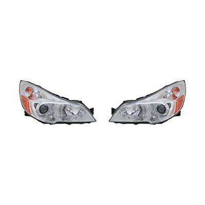 Rareelectrical - New Pair Of Headlights Fits Subaru Outback 2013-2014 Chrome 84001Aj20a Su2502143 - Image 9