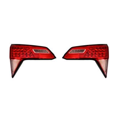 Rareelectrical - New Pair Of Inner Tail Lights Compatible With Honda Hr-V 2016 Ho2802110 34150-T7s-A01 34155T7sa01 - Image 1